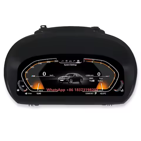 Auto Speed Meter for Car Head up LCD Dashboard Digital Speedometer Instrument Cluster for BMW 1 Seri