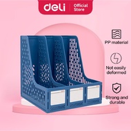 Deli Magazine File Document Organizer Rak Box Desk Storage  78997