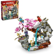 NINJAGO Đền thờ đá rồng, Đồ chơi lắp ráp và trưng bày với 6 nhân vật hành động, Bộ lắp ráp nâng cao,