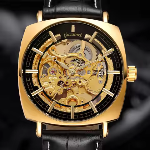 UTHAI M21 Fashionable Men Watch Hollowed out Automatic Mechanical Watch Light Luxury Clock Gift, Wat