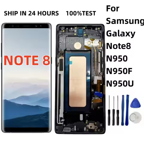 High Quality For SAMSUNG Note8 N950F N950U N950W N950FD TFT LCD Display Touch Screen Digiziter Assem