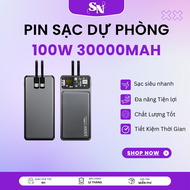 Pin sạc dự phòng 30000mAh giá tốt Sạc dự phòng 30000mAh Pin Dự Phòng 100w Giá Tốt Sạc Dự Phòng 3000