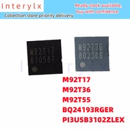 1pcs/lot M92T17 M92T36 M92T55 BQ24193RGER BQ24193 PI3USB3102ZLEX PI3USB QFN Host Charging Power Mana