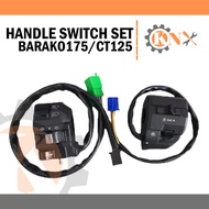 MOTORCYCLE PARTS HANDLE SWITCH ASSY SET FOR BARAKO 175