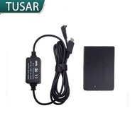 TUSAR Dummy Battery Kit With Type-C USB Adaptor For CANON LP-E12 (假電池套裝)