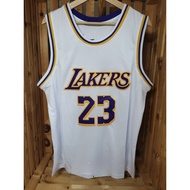 Embroidery Los Angeles Lakers #23 LeBron James Jersey Basketball Jersey