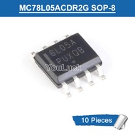 10pcs MC78L05A Marking 8L05A MC78L05ACDR2G 100mA Positive Voltage Regulator Chip IC New Original