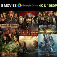 S1S2[5 MOVIES] Pirates Of The Caribbean (2003-2017) Bluray 4K 1080P Eng,Mly,Chi,Tamil Black Pearl NO