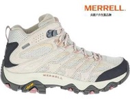 [北方狼]美國MERRELL MOAB 3  MID GTX 女 中筒登山鞋/防水健行鞋#036314 奶油白 7折優惠