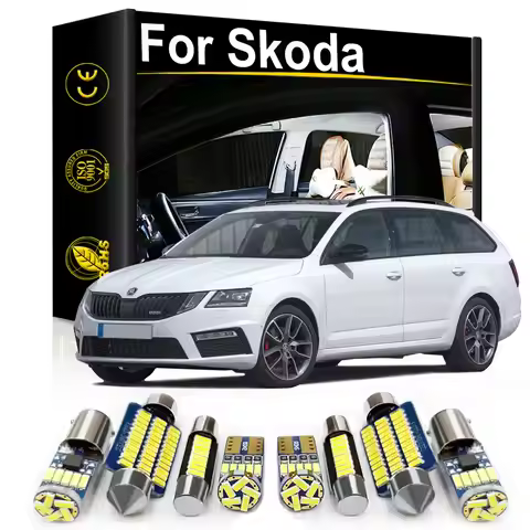 For Skoda Superb 1 2 3 3U 3T 3V3 3V5 Fabia Octavia MK1 MK2 MK3 A5 A7 6Y NJ3 NJ5 Rapid Accessories Ca
