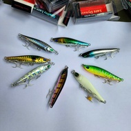 Plastic fish specializing in sea bass, barracuda, sea milkfish 6.5cm long, weight 11g Bk blade No. 6