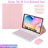 Galaxy Tab S6 Lite Case Keyboard For Samsung Galaxy Tab S6 Lite 10.4 2022 SM-P613 SM-P619 Wireless Bluetooth Keyboard mouse Cover Cases Casing