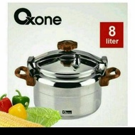 Oxone 8 Liter Pressure Cooker - 8 Liter Aluminum Pressure Cooker OX-2008