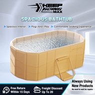 Portable Foldable Bathtub For Home Use Adult Large Washing Bath tub Sauna Bucket Constant-Temperatur