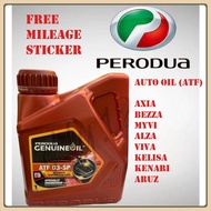 ORIGINAL PERODUA AUTO OIL D3SP 1L BEZZA ALZA AXIA VIVA MYVI ARUZ KENARI KELISA KANCIL D3 SP SP3 sp A