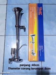 Klakson Angin 1 terompet 24volt(Panjang:40cm,Diameter :8cm)