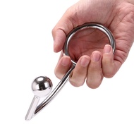 ✹✸✣Anal-Hook Cock Ring Penis-Chastity-Lock Fetish Penis-Ring Stainless-Steel Metal Male