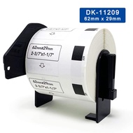 Brother Compatible Die-Cut Length Tapes DK-11209 DK-1209, Small Address White Paper Labels and Barco