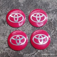 Ready Sticker Car Rim Hub Cap Coating Sticker Toyota Logo