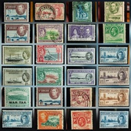 Rare Old Stamps From Many Countries Colonial Era 1930s 1940s