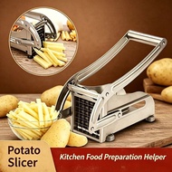 【Ready Stock】Stainless Steel Multi-Functional French Fries Cutter Potato Cutter French Fries Cutter 
