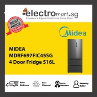 MIDEA MDRF697FIC45SG 4 Door Fridge 516L