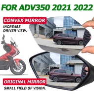 For HONDA ADV350 ADV 350 2022 2023 Motorcycle Accessories Convex Mirror Increase Rearview Mirrors Side Mirror Vision Lens Parts