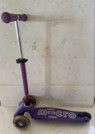 Mini Micro Scooter Deluxe Purple (Brake 蓋要自己換，原廠$99）