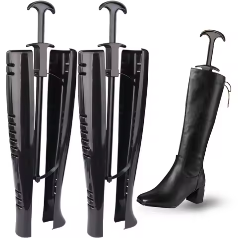 1Pc Boots Stand Holder with Handle Women Boot Bracket Anti Crease Wrinkled Fold Shoes Boot Brace Toe