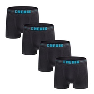 4Pcs Soft Sexy Men Underwear Boxer Shorts Seamless Innerwear Cotton Mens Boxershorts Underware Boxers Man CM001