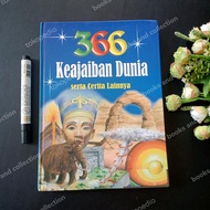 buku 366 Keajaiban Dunia serta Cerita lainnya preloved