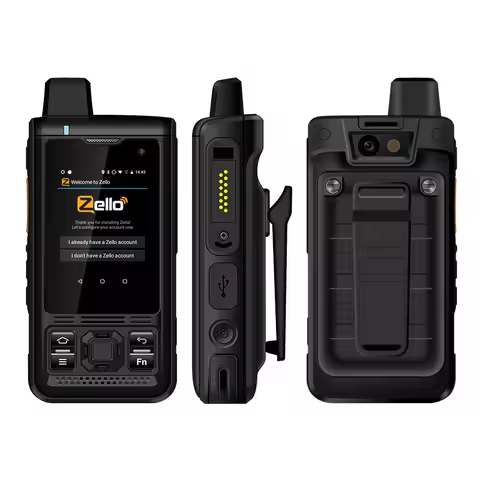 Rungee B8000 Phone IP68 Waterproof Zello PTT Walkie Talkie 1G +8G Intercom 2.4'' Touch Screen Androi