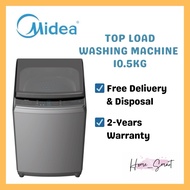 Midea 10.5Kg Top Load Washer - Health Guard Plus (MA200W105D)