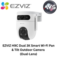 EZVIZ H9C Dual 3K Smart Wi-Fi Pan & Tilt Outdoor Camera (Dual-Lens)