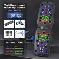 FUYOGI Push Up Board Multifunctional Pull Rope Fitness Intelligent Counting Foldable LCD Display