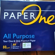 Kertas HVS A4 80 Gram PaperOne