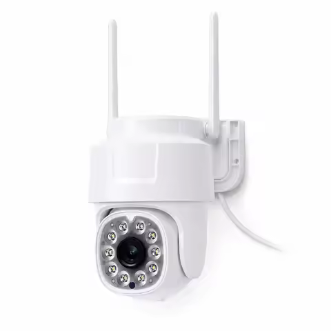 Outdoor WiFi Security Camera 2MP HD CLOUD365 APP IP66 Full Color Night Vision H.265 Dual Antenna DC5