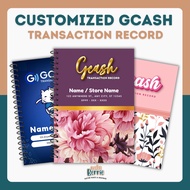 Customized Gcash Transaction Record Notebook