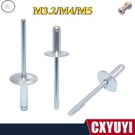 WF Large Flange Aluminum Blind Rivet  M3.2/M4/M5 Ready Stock【CXYUYI-1】