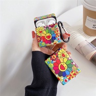Casing for AirPods Pro AirPods gen3 Airpods 2 Creative Cartoon Sunflower Smile Soft Case