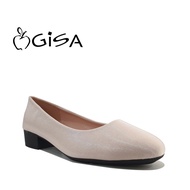 MC3 Gisa Women Rounded Toe Heels Pump Shoes -Black/Pink QZGS3988