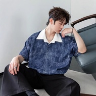 KEMEJA Men's temperament casual fashion shirt men's temperament casual fashion shirt fashion shirt