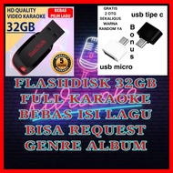 USB FLASDISK 32 GB ISI LAGU KARAOKEAN- USB LAGU KAROKE FULL UPDATE VIDEO LAGU KARAOKE MELLY GOESLAW - VIDEO LAGU KARAOKE ROSSA - FLASHDISK ISI LAGU KARAOKE - FLESDIS MOBIL - USB FLESDISK MOBIL - USB flashdisk 32 GB