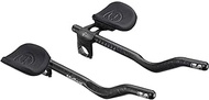 VISION Trimax Carbon Clip-On Aerobars Black, J-Bend, 210-360mm Adjustable