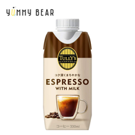 伊藤園 - TULLY’S COFFEE 特濃咖啡牛奶 330ml(平行進口)