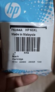 HP 63XL 高打印量黑色原廠墨盒
HP 63XL 墨盒，黑色