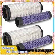 【D&F】11013-7044 11013-7045 Inner & Outer Air Filter Cleaners for  25-083-01-S M131802 for  FX850V 73