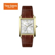 Crocodile CRDW5796.118 Stainless Steel Case Brown Leather White Dial Women Watch