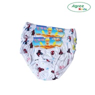 (3pc) CD Agree Kids CA 18 | Boys' Underwear with Elastic Pattern - Kshop