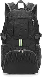 Yaopeing Lightweight Backpack,25L Foldable Hiking Packable,Water Resistant Travel Outdoor Shoulder B